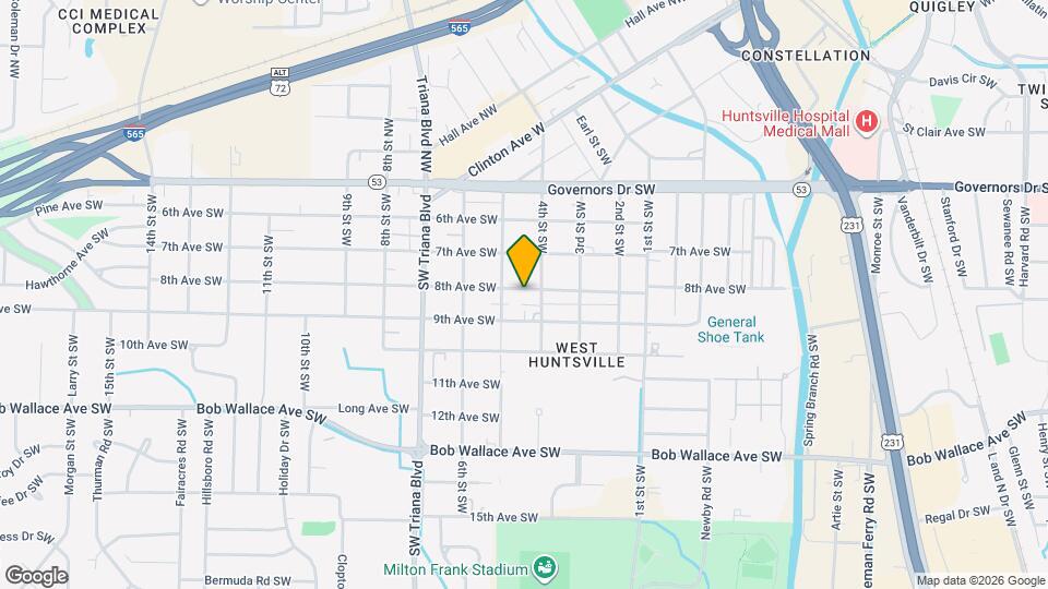 2907 8th Ave SW Map and Location Details