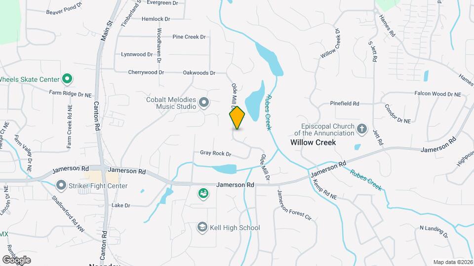 4928 Olde Mill Dr Map and Location Details