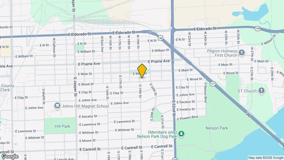 1920 E Wood St Map and Location Details