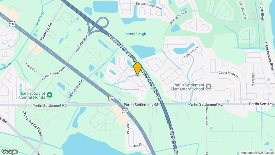 2552 Aventurine St Map and Location Details