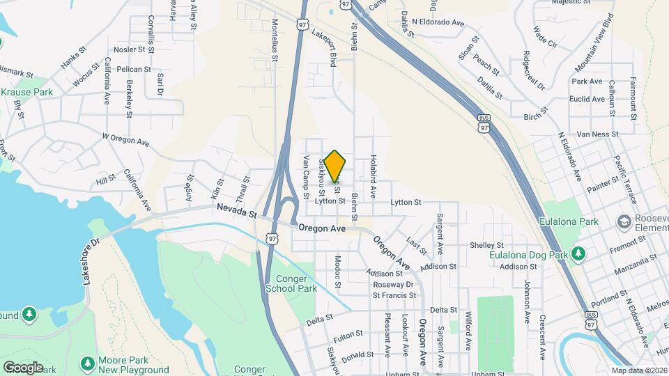 2124 Modoc St Map and Location Details