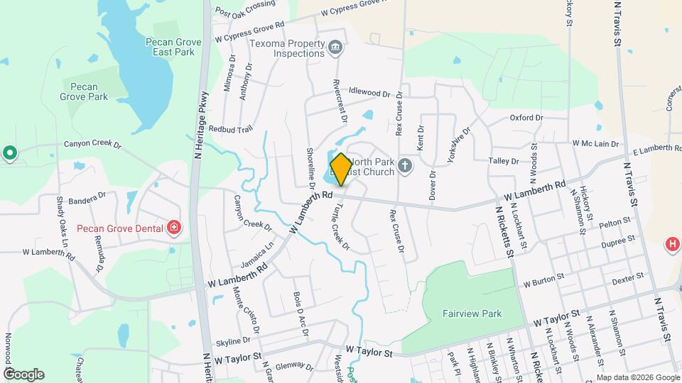 2502 Turtle Creek Dr Map and Location Details