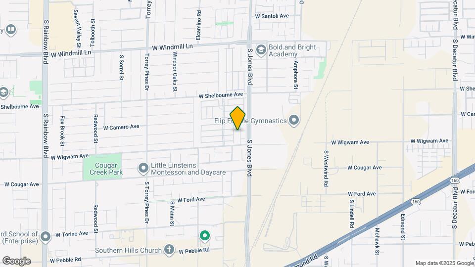 8455 S Kettledrum St Map and Location Details