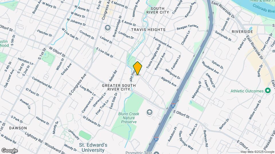 907 E Live Oak St Map and Location Details