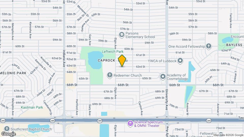 2817 63rd St Map and Location Details