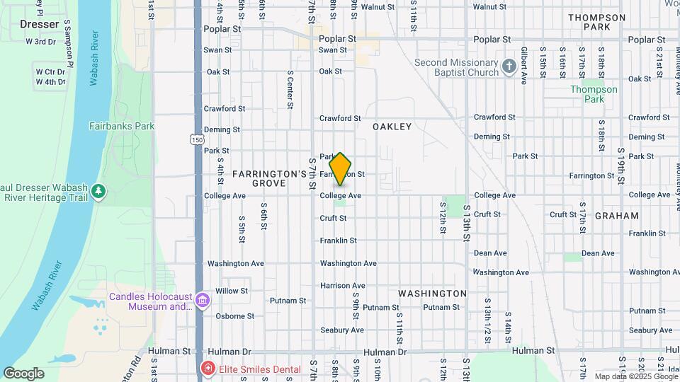 1028 S 8th St Map and Location Details