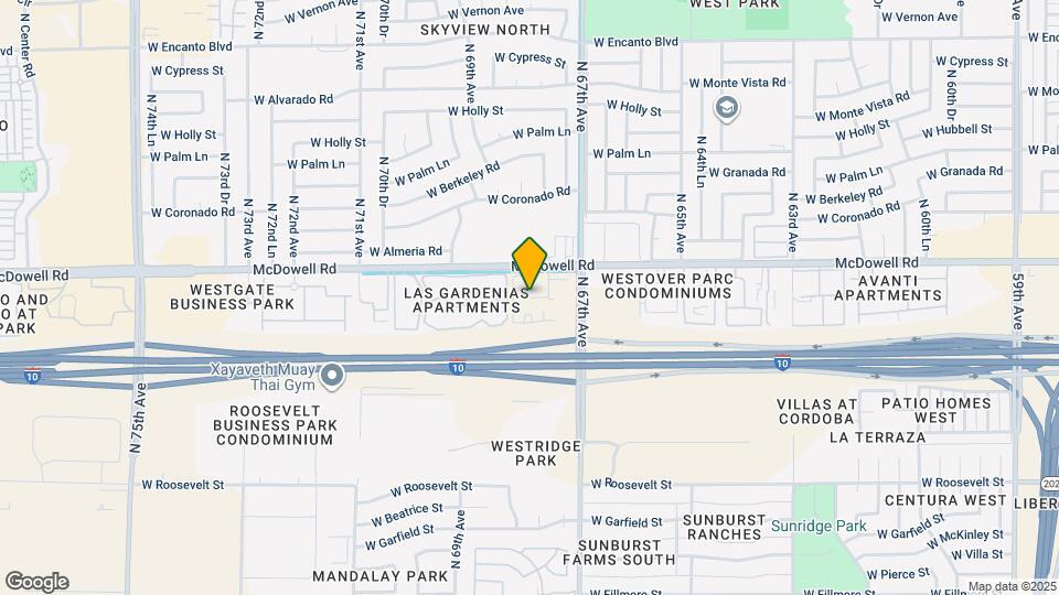 Streamliner 67th Map and Location Details