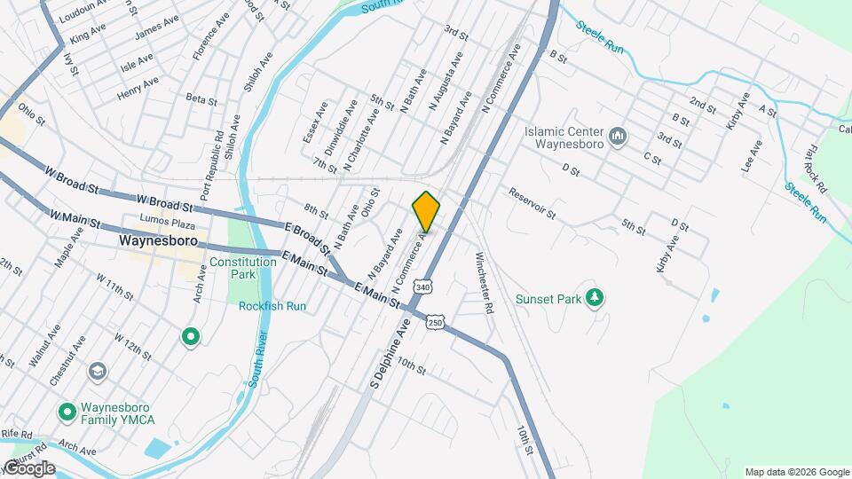 260 N Commerce Ave, Unit 101 Map and Location Details