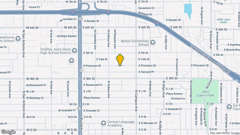 558 E Princeton St-Unit -Unit B Map and Location Details