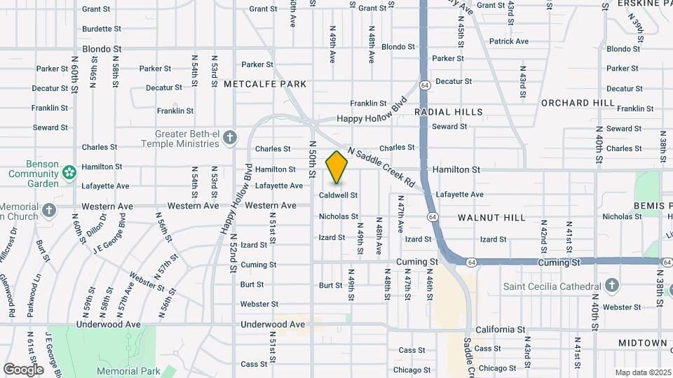 1304 N 49th Ave Map and Location Details