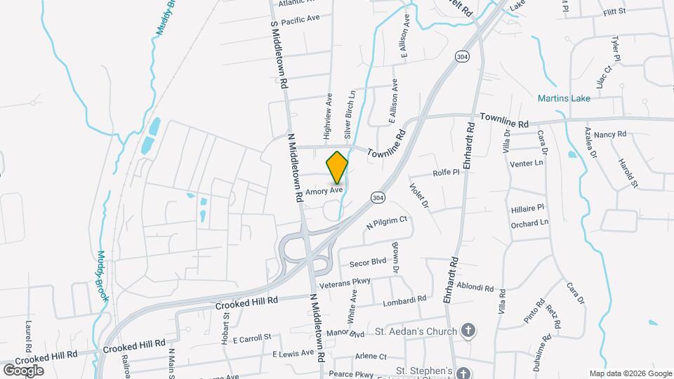 5 Amory Ave Map and Location Details