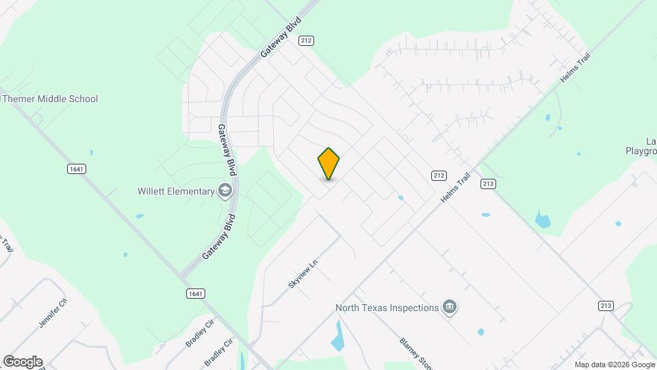 1312 Caprock Dr Map and Location Details