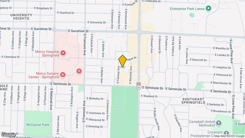 2045 S Kentwood Ave Map and Location Details