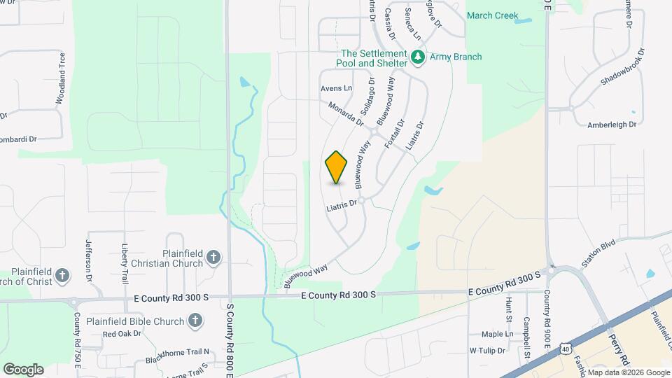 2664 Solidago Dr Map and Location Details