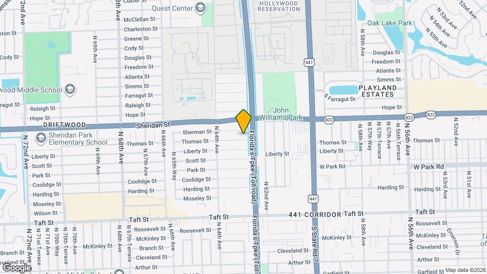 6281 Thomas St, Unit 1451 Map and Location Details