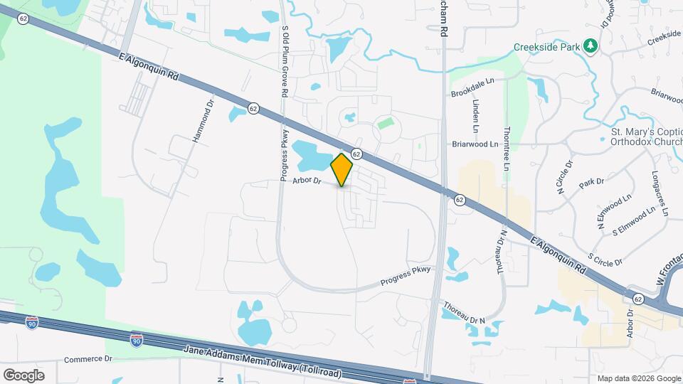 2251 Parkside Dr Map and Location Details