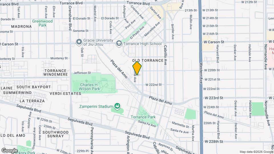 2024 Martina Ave Map and Location Details