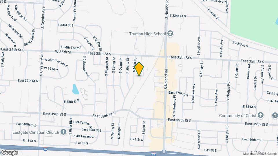 3552 S Lynn St Map and Location Details