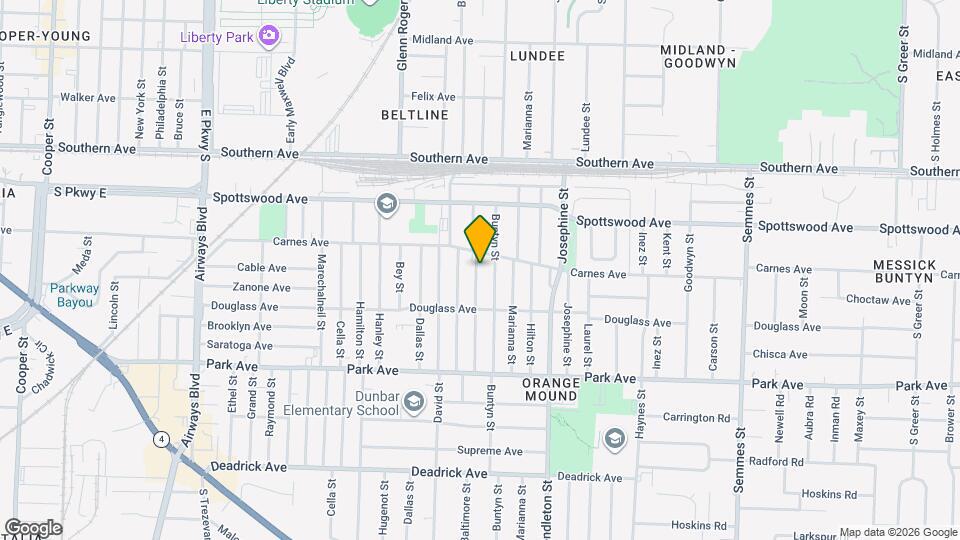 744 Baltimore St Map and Location Details