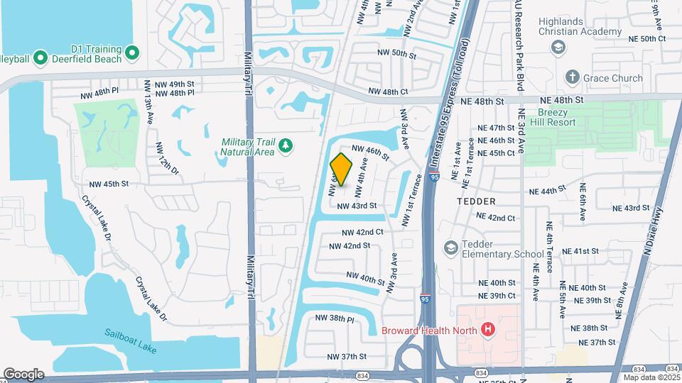 4325 NW 5th Ave Map and Location Details