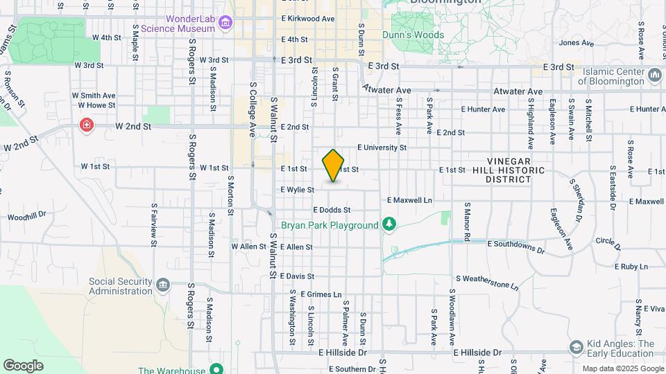 321 E Wylie St Map and Location Details