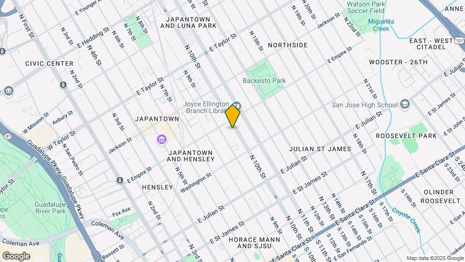 479 N 10th St Mapa y Detalles de la Ubicación