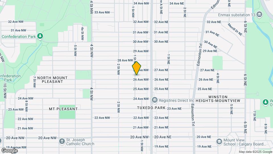 140 26 Av NW Map and Location Details