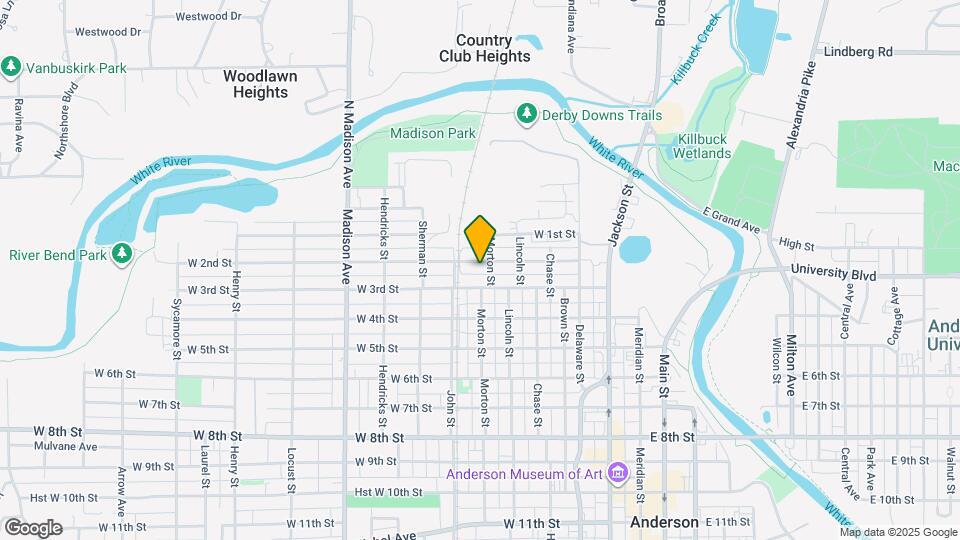 517 W 2nd St Map and Location Details