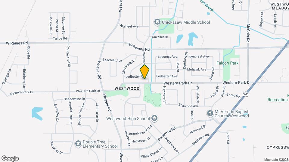 872 Western Park Dr Map and Location Details