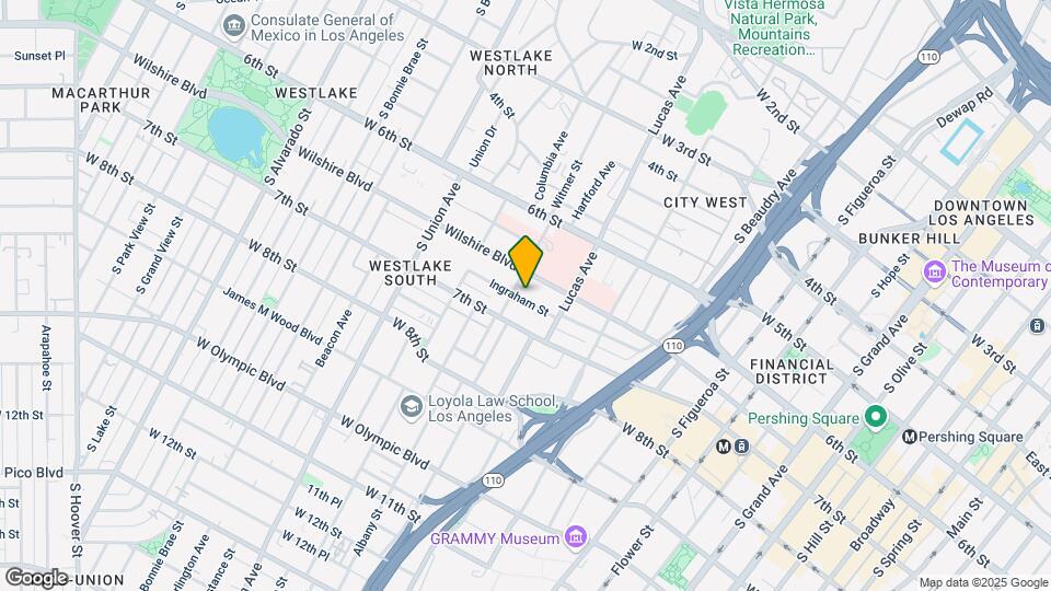 1241 Ingraham St Mapa y Detalles de la Ubicación