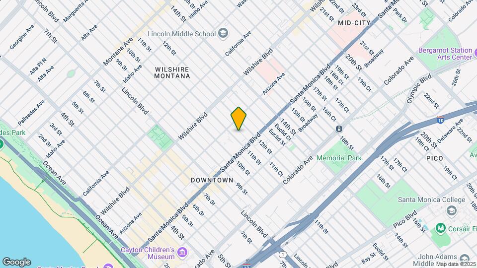 1327 11th St Map and Location Details