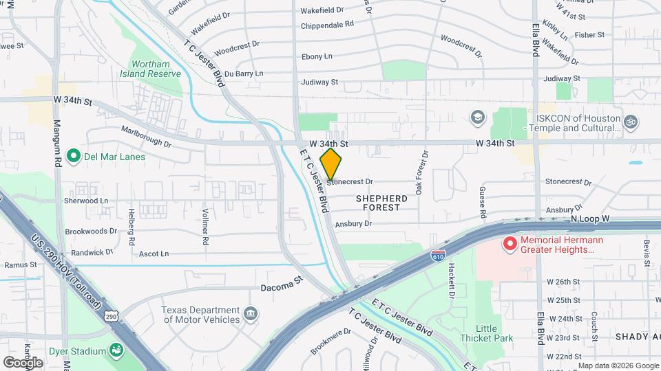 2419 Stonecrest Dr Map and Location Details