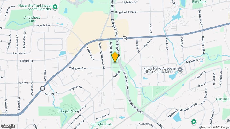 The Claire at Naperville Mapa y Detalles de la Ubicación