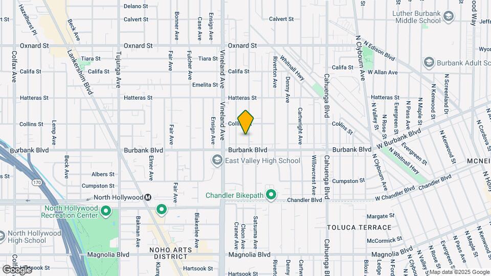 5629 Cleon Ave, Unit APT C Map and Location Details
