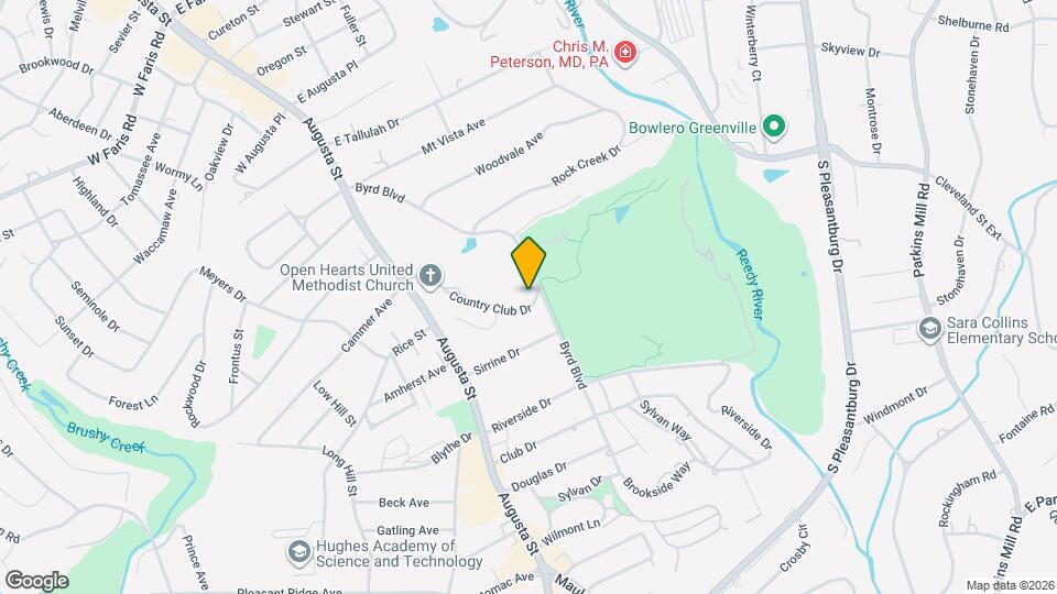 119 Country Club Dr Map and Location Details