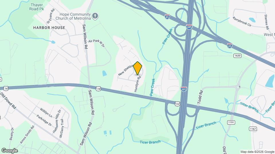 3724 Huntlynn Rd Map and Location Details