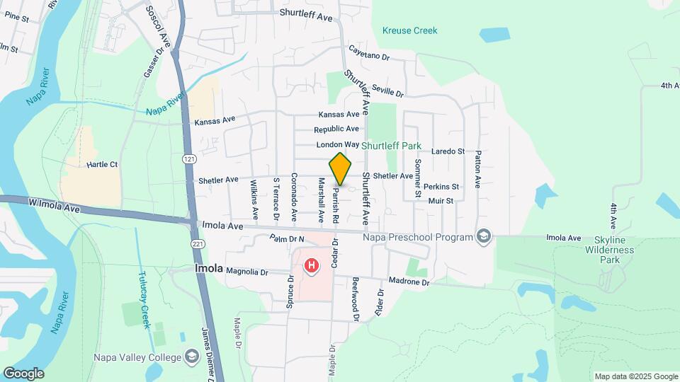 2118 Parrish Rd Map and Location Details