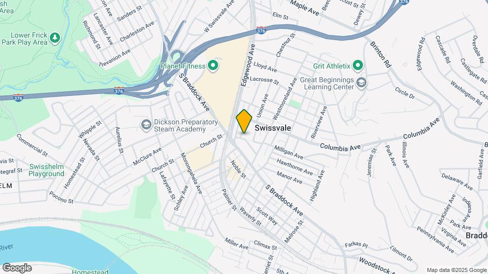 7700-7704 Stanton Ave Map and Location Details