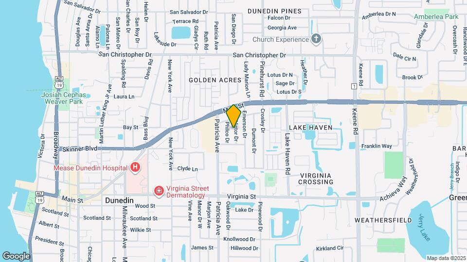 968 Victor Dr Mapa y Detalles de la Ubicación