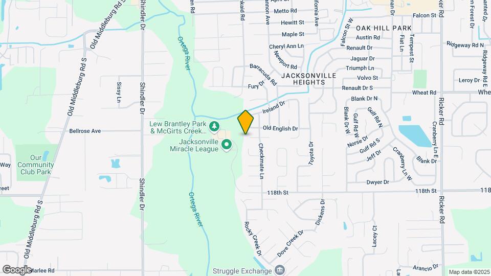 8384 Chessman Ct Map and Location Details