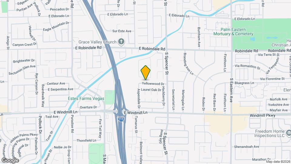 1588 Yellowwood Dr Map and Location Details