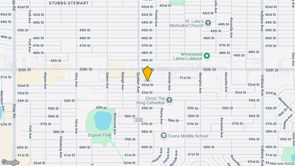 4310 52nd St Map and Location Details
