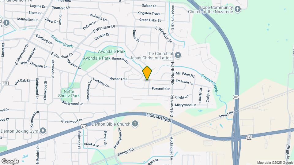 2719 Northcrest Rd Map and Location Details