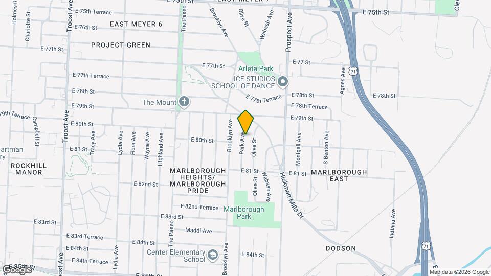 7937 Park Ave Mapa y Detalles de la Ubicación