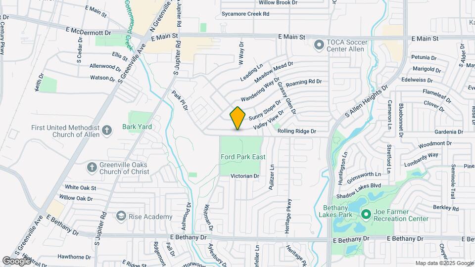 630 Valley View Dr Map and Location Details