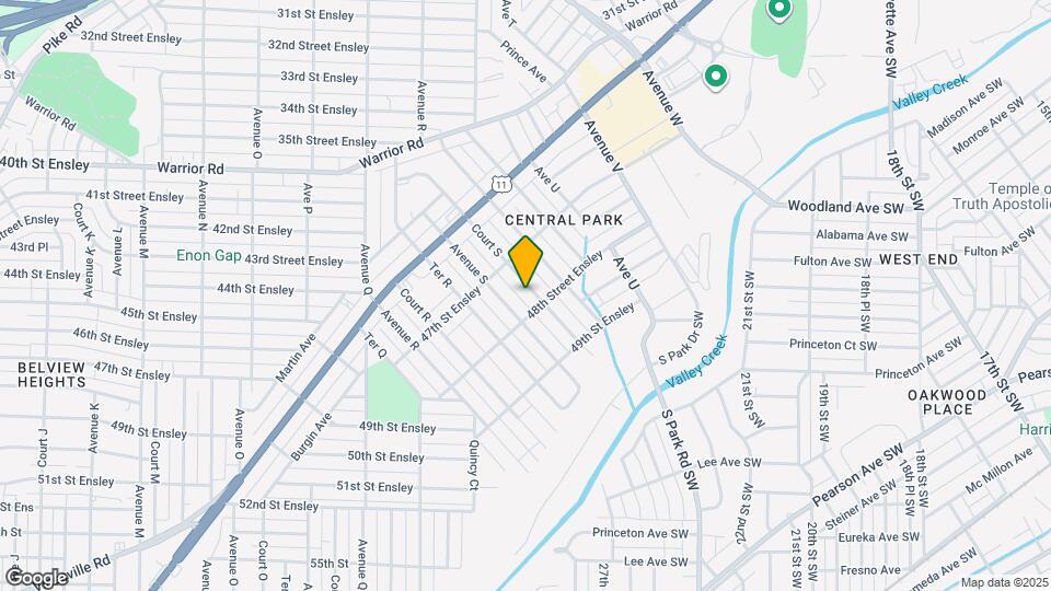 4732 Court S Map and Location Details