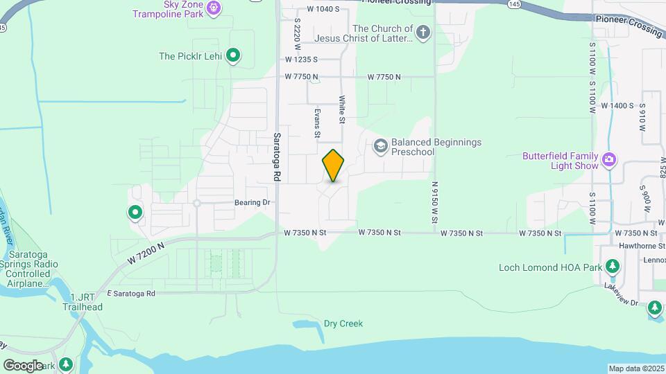 251 N Dry Crk Rd Map and Location Details