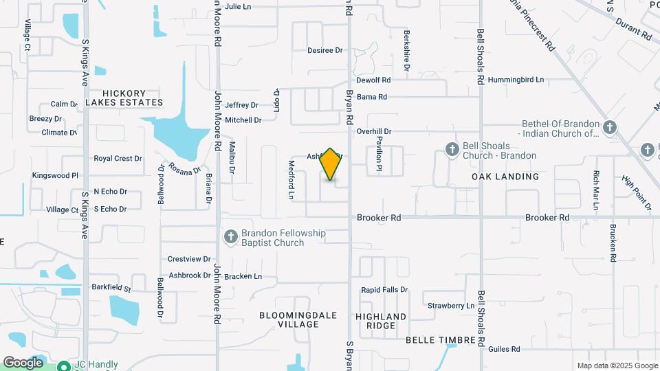 513 Oakhurst St Map and Location Details