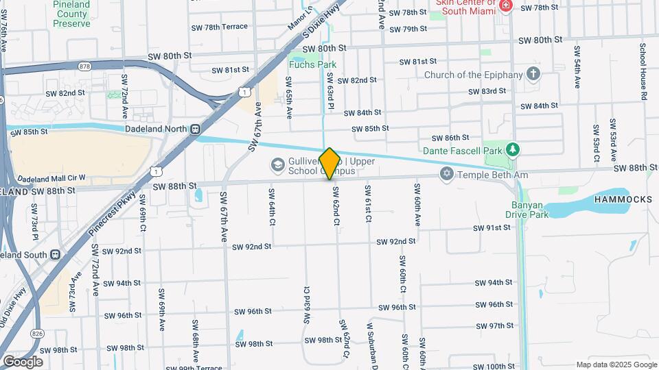 6250 SW 88th St Mapa y Detalles de la Ubicación
