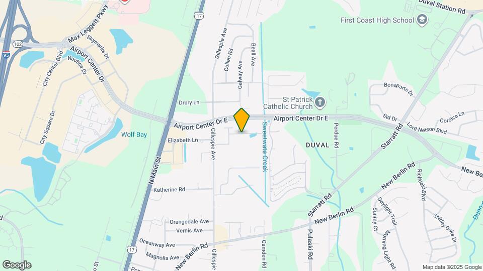 316 Anthony Dr Map and Location Details